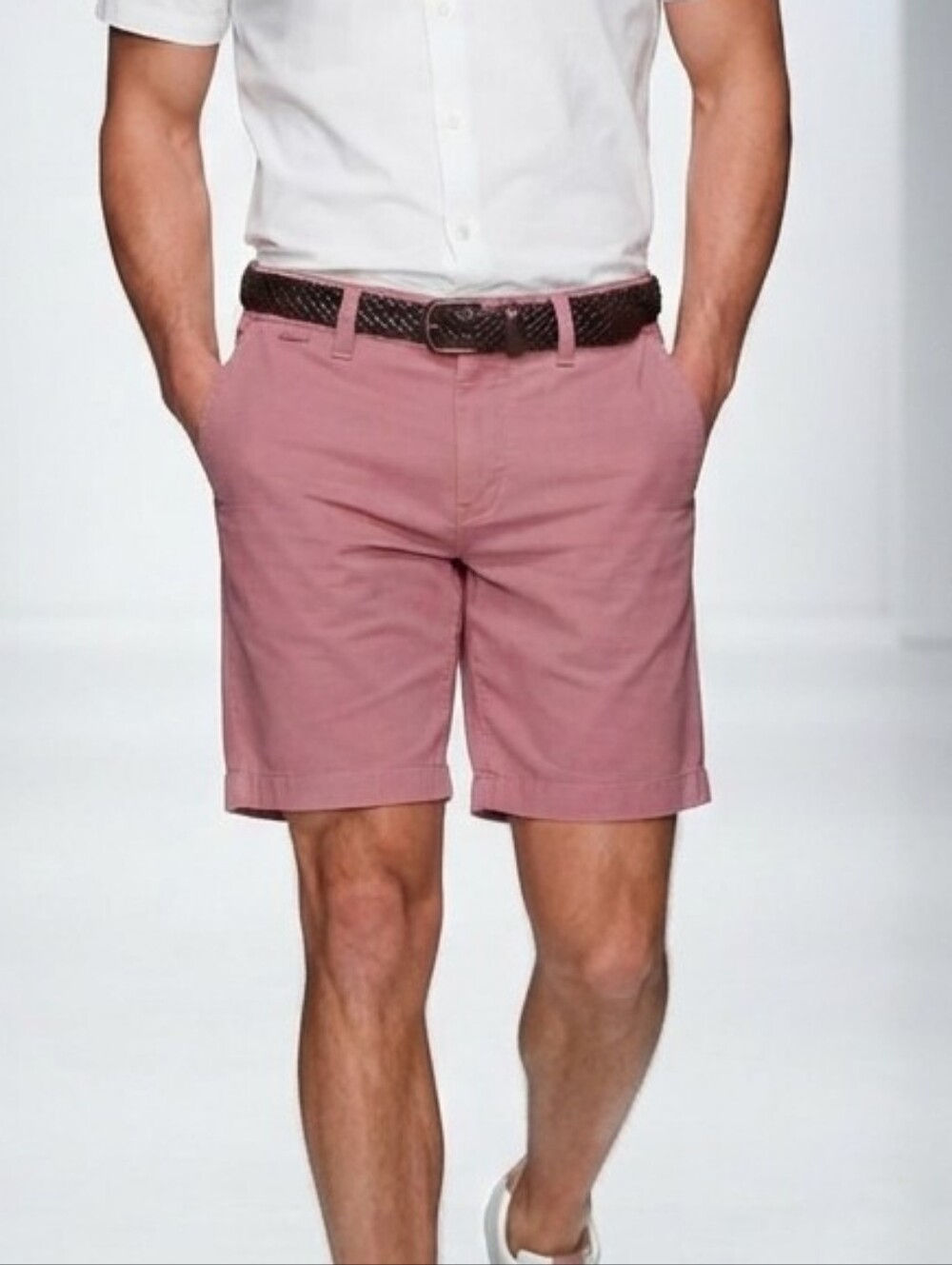 TravisMathew Mauve Pink Golf Shorts Men's Size 32 Performance Casual